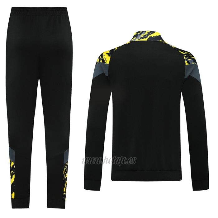 Chandal de Chaqueta del Borussia Dortmund 2021 Negro